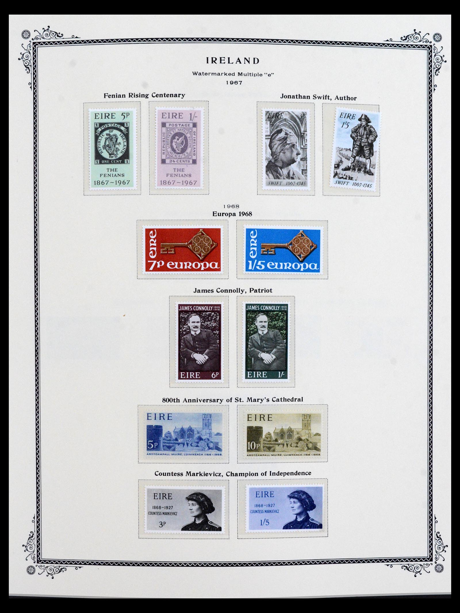 40542 0008 - Stamp collection 40542 Ireland complete 1953-2008.