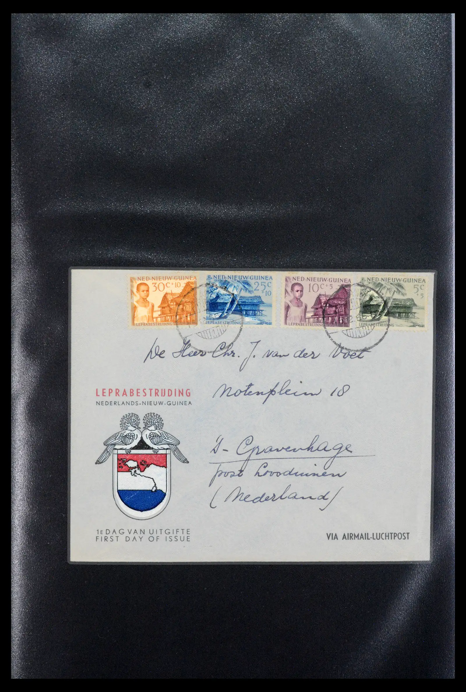 40547 0020 - Stamp collection 40547 Netherlands and territories FDC's 1948-1965.