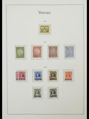 Postzegelverzameling 33139 Vaticaan 1931-2010.
